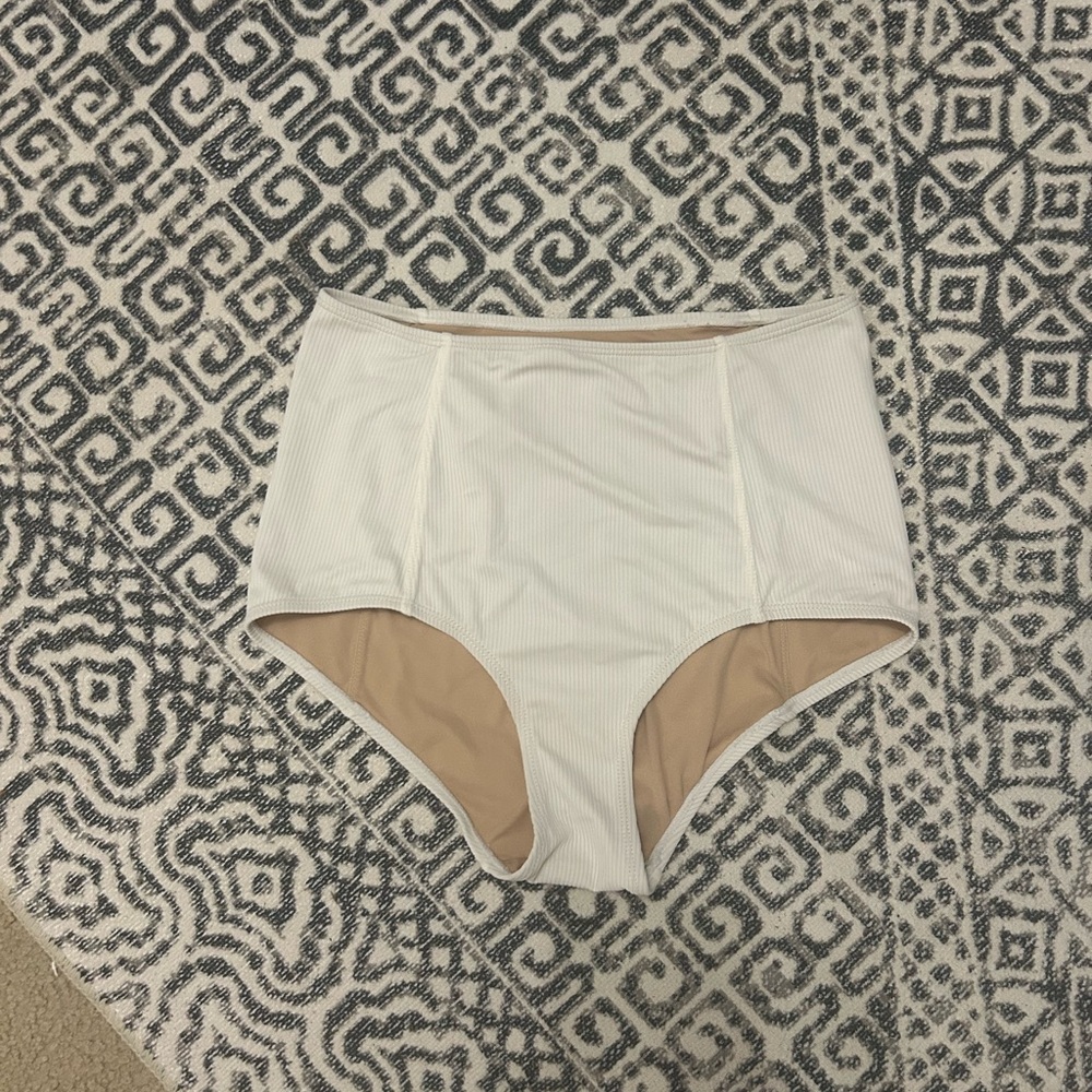 Kortni Jeane Cream Bikini Bottoms